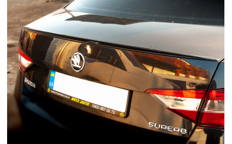 Спойлер Skoda Superb
