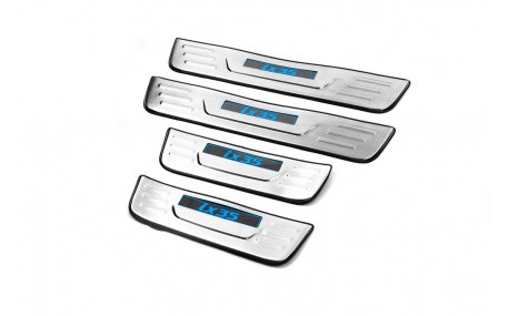 Накладки на пороги Hyundai ix35