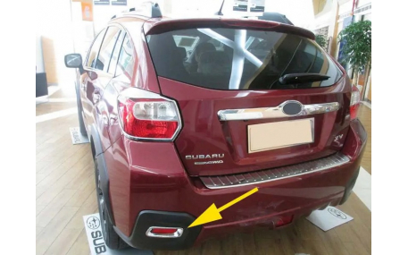 Хром накладки Subaru XV