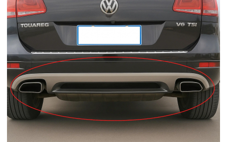 Накладка задняя Volkswagen Touareg
