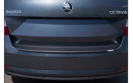 Накладка на задний бампер Skoda Octavia A7 2013-2017