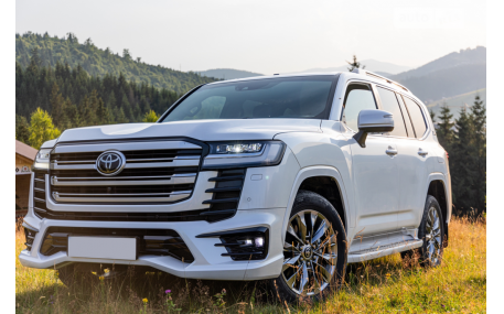 Накладки на бампера Toyota Land Cruiser 300