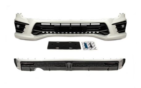 Накладки на бампера Toyota Land Cruiser 300