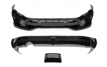 Накладки на бампера Toyota Land Cruiser 300