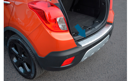 Накладка на задний бампер Opel Mokka 2012-2016