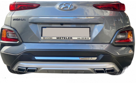 Накладки на бампера Hyundai Kona