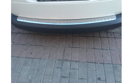 Накладка на задний бампер Volkswagen Caddy