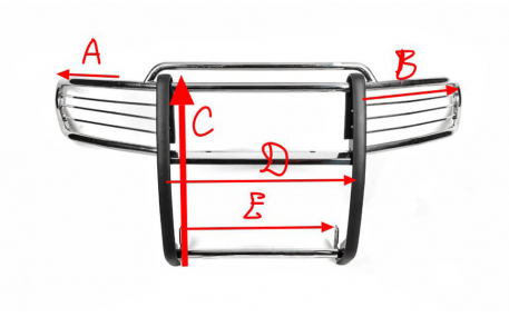 Защита передняя Toyota FJ Cruiser