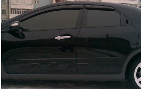 Дефлекторы окон Honda Civic
