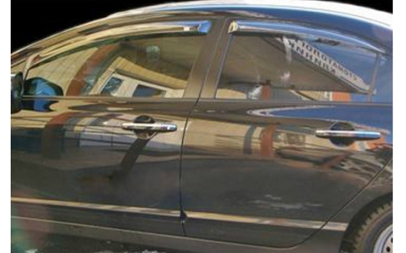 Дефлекторы окон Honda Civic 4D