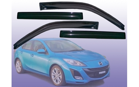 Дефлекторы окон Mazda 3