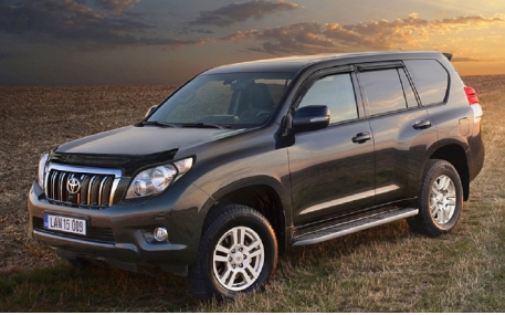 Дефлекторы окон Toyota Land Cruiser Prado 150