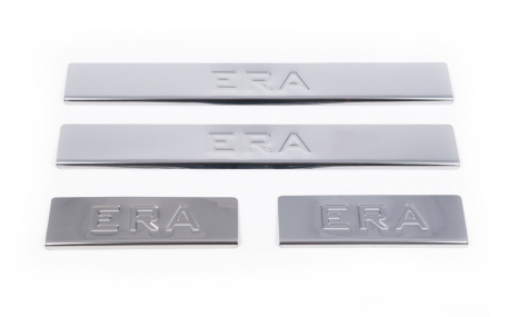 Накладки на пороги Hyundai Accent