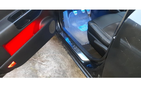 Накладки на пороги Kia Ceed