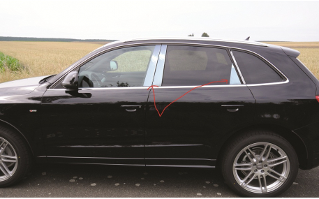 Хром накладки Audi Q5