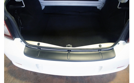 Накладка на задний бампер Renault Logan Sedan