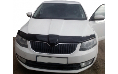 Дефлектор капота Skoda Octavia A7 2013-2017