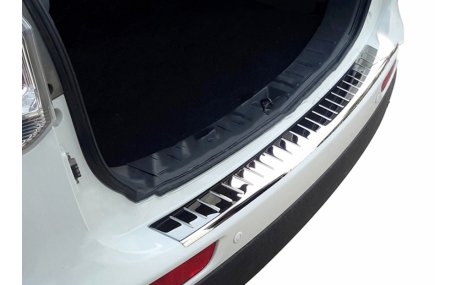 Накладка на задний бампер Mitsubishi Outlander