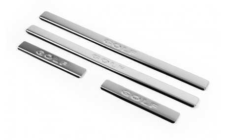 Накладки на пороги Volkswagen Golf 7