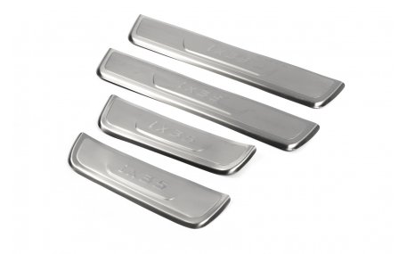 Накладки на пороги Hyundai ix35