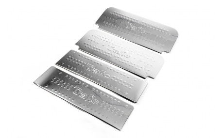 Накладки на пороги Renault Trafic