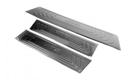 Накладки на пороги Mercedes Vito W447