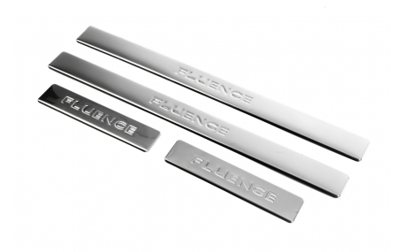 Накладки на пороги Renault Fluence