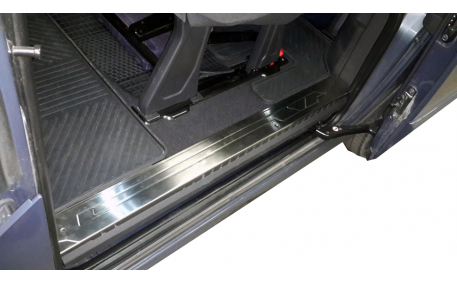 Накладки на пороги Ford Custom