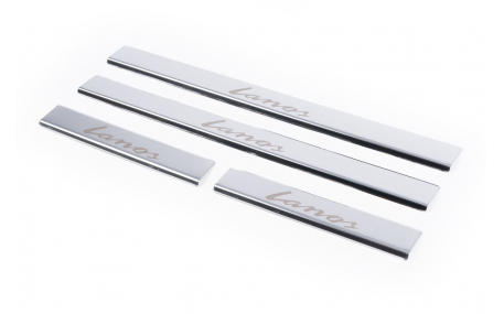 Накладки на пороги Daewoo Lanos