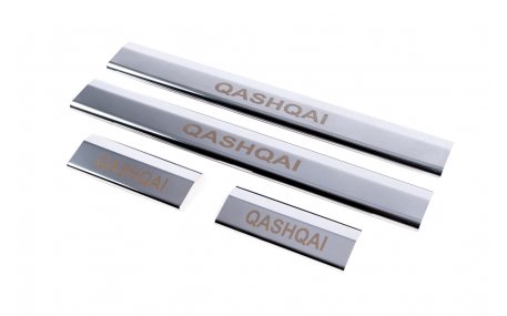 Накладки на пороги Nissan Qashqai J10