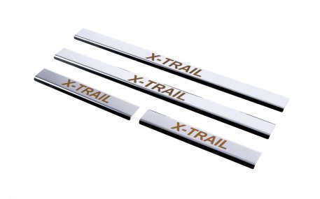 Накладки на пороги Nissan X-Trail T30