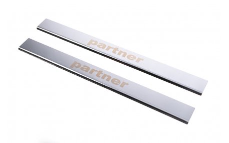 Накладки на пороги Peugeot Partner