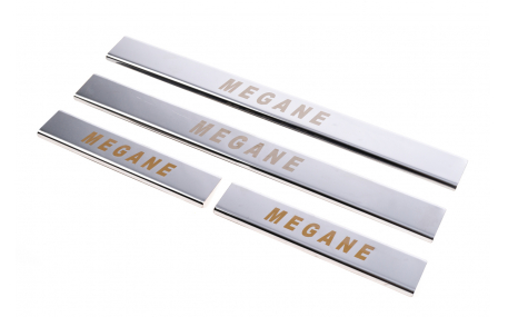 Накладки на пороги Renault Megane