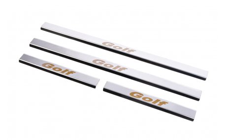 Накладки на пороги Volkswagen Golf 6