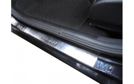 Накладки на пороги Renault Logan