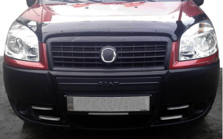 Зимняя накладка на решетку Fiat Doblo