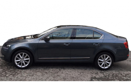 Хром накладки Skoda Octavia A7