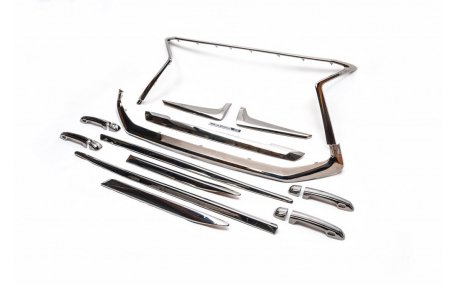 Накладки на бампера Toyota Land Cruiser 200