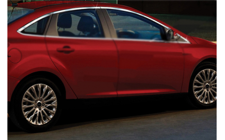 Хром накладки Ford Focus MK3