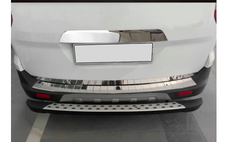 Накладка на задний бампер Ford Courier