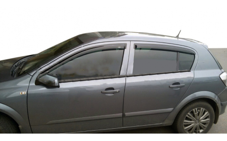 Дефлекторы окон Opel Astra H