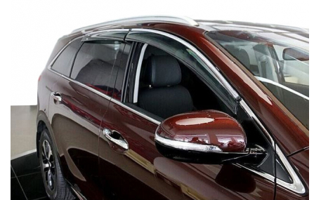 Дефлекторы окон Audi Q7