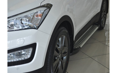 Подножки Hyundai Santa Fe
