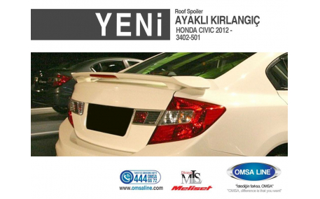Спойлер Honda Civic 4D