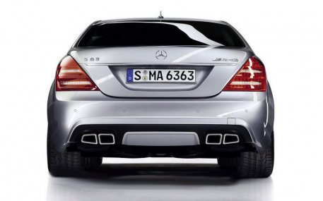 Насадка на глушитель Mercedes S-class W221