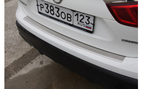 Накладка на задний бампер Nissan Qashqai J11 2014-2017