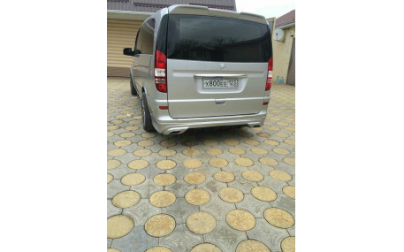 Накладка задняя Mercedes Vito W639