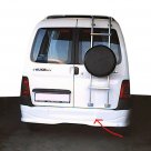 Накладка задняя Citroen Berlingo