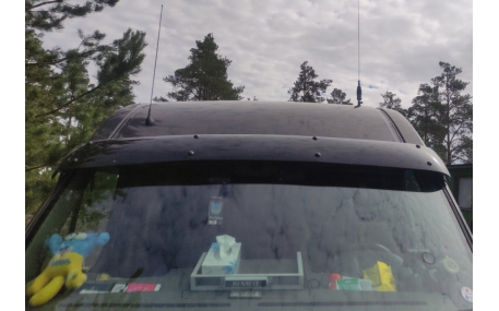 Козырек Opel Movano 