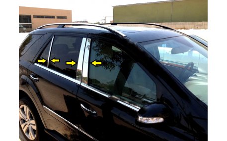 Хром накладки Mercedes ML-class W164